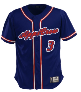 Women's AppsCrew #3 ANAHEIM MLB jersey