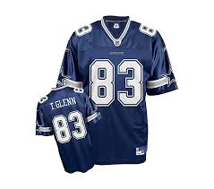 Nike Dallas Cowboys #83 Terry Glenn Blue Vapor Untouchable Authentic Stitched NFL Jersey