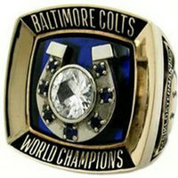 1970-1971 NFL Super Bowl V Baltimore Colts Championship Ring