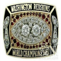 1987-1988 NFL Super Bowl XXII Washington Redskins Championship Ring