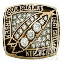 1991-1992 NFL Super Bowl XXVI Washington Redskins Championship Ring