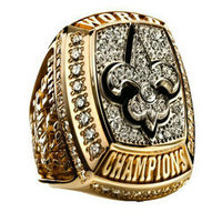 2009-2010 NFL Super Bowl XLIV New Orleans Saints Championship Ring