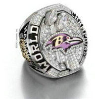 2012-2013 NFL Super Bowl XLVII Baltimore Ravens Championship Ring