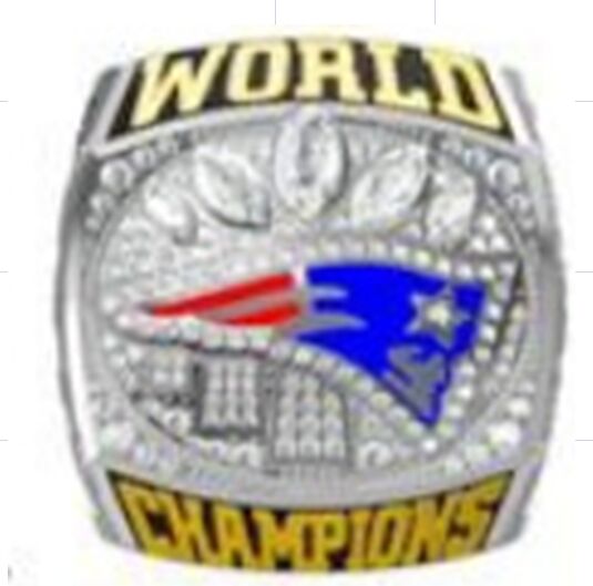 2016-2017 New England Patriots NFL Champions Rings