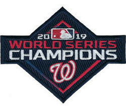 2019 World Series Champions Patch