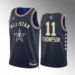 2024 All-Star #11 Klay Thompson Stitched Navy Basketball Jersey