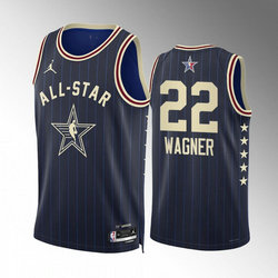2024 All-Star #22 Franz Wagner Stitched Navy Basketball Jersey