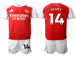 2025-26 Arsenal #14 HENRY home Soccer Club Jerseys