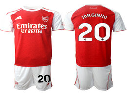 2025-26 Arsenal #20 JORGINHO home Soccer Club Jerseys