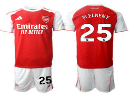 2025-26 Arsenal #25 M.ELNENY home Soccer Club Jerseys