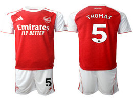 2025-26 Arsenal #5 THOMAS home Soccer Club Jerseys