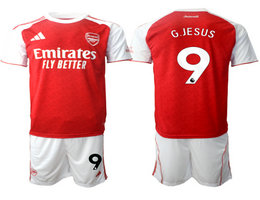 2025-26 Arsenal #9 G.JESUS home Soccer Club Jerseys