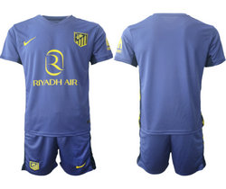2025-26 Atlético de Madrid Blank away Soccer Club Jersey