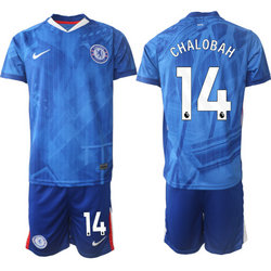 2025-26 Chelsea #14 CHALOBAH Home Soccer Club Jersey