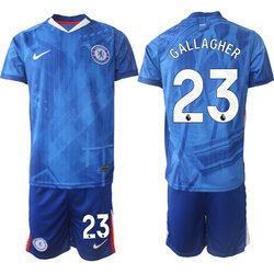 2025-26 Chelsea #23 GALLAGHER Home Soccer Club Jersey