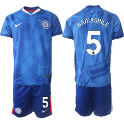2025-26 Chelsea #5 BADIASHILE Home Soccer Club Jersey