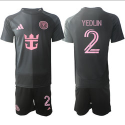 2025-26 Inter Miami CF #2 YEDLIN away Soccer Club Jersey
