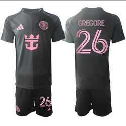 2025-26 Inter Miami CF #26 GREGORE away Soccer Club Jersey