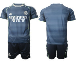 2025-26 Real Madrid Blank home Soccer Club Jersey