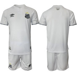 2025-26 Santos FC Blank Home Soccer Club Jersey