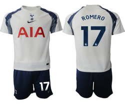 2025-26 Tottenham Hotspur #17 ROMERO Home Soccer Club Jersey