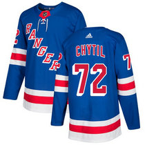 Adidas New York Rangers #72 Filip Chytil Royal Blue Home Authentic Stitched NHL jersey