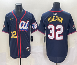 American League #32 Ryan O'Hearn Blue 2025 All-Star Baseball Jersey