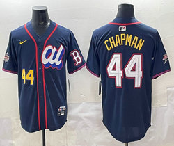 American League #44 Aroldis Chapman Blue 2025 All-Star Baseball Jersey