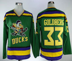 Anaheim Ducks #33 Grey Goldberg Movie Hockey jersey