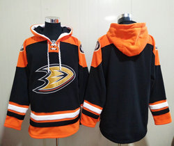 Anaheim Ducks Blank NHL Stitched Pullover Hoodie