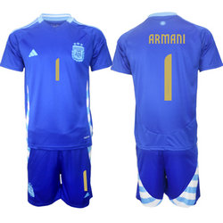 Argentina 2024-25 #1 ARMANI Away Soccer Jersey