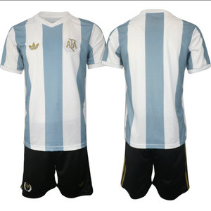 Argentina 2024-25 Blank 50th Anniversary Home Soccer Jersey