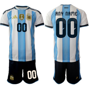 Argentina Custom Any Name home 2026 World Cup Soccer jersey
