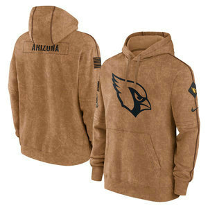 Arizona Cardinals 2023 Camo Salute To Service Pullove Hoodie