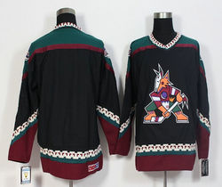 Arizona Coyotes #Blank Black Throwback CCM Authentic Stitched NHL Jersey