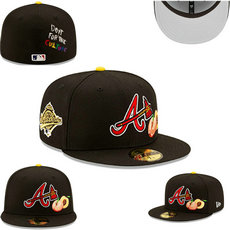Atlanta Braves MLB Fitted hats 0594 2