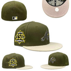 Atlanta Braves MLB Fitted hats 0594 5