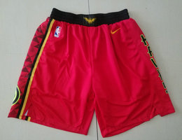 Atlanta Hawks Red NBA shorts