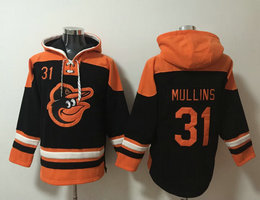 Baltimore Orioles #31 Cedric Mullins Black Stitched Hoodies
