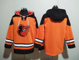 Baltimore Orioles Blank Orange 2023 All Stitched Hooded Sweatshirt