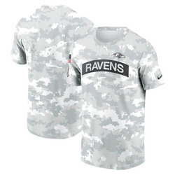 Baltimore Ravens 2024 Camo Salute To Service T-shirt