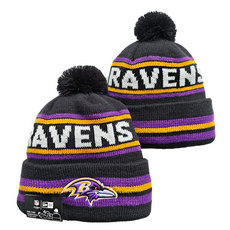Baltimore Ravens NFL Knit Beanie Hats YD 02