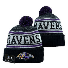 Baltimore Ravens NFL Knit Beanie Hats YD 06