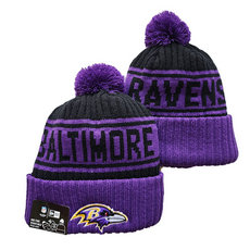 Baltimore Ravens NFL Knit Beanie Hats YD 11
