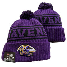 Baltimore Ravens NFL Knit Beanie Hats YD 13