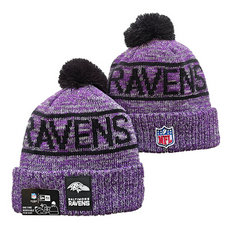 Baltimore Ravens NFL Knit Beanie Hats YD 16