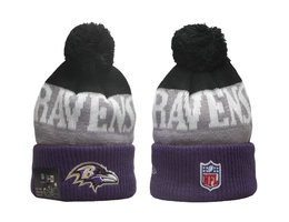 Baltimore Ravens NFL Knit Beanie Hats YP 15