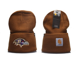 Baltimore Ravens NFL Knit Beanie Hats YP 4