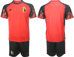 Belgium Blank Home 2022 World Cup National Soccer Jersey