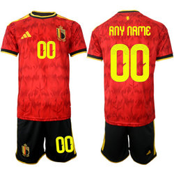 Belgium Custom Any Name Home 2026 World Cup Soccer jersey